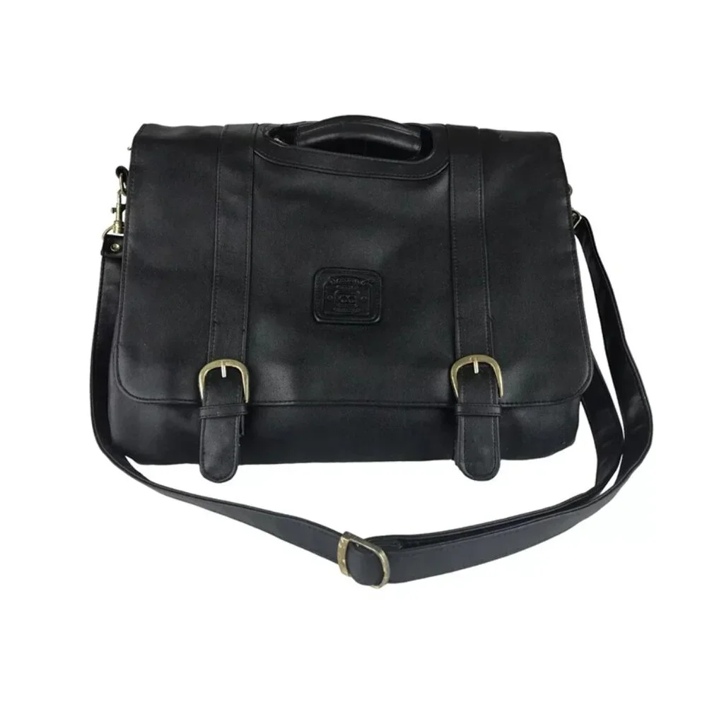 Original Carriage Collection‎ Unisex Adults Black Shoulder Strap Messenger Bag